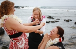 Same Sex Kauai Beach Wedding